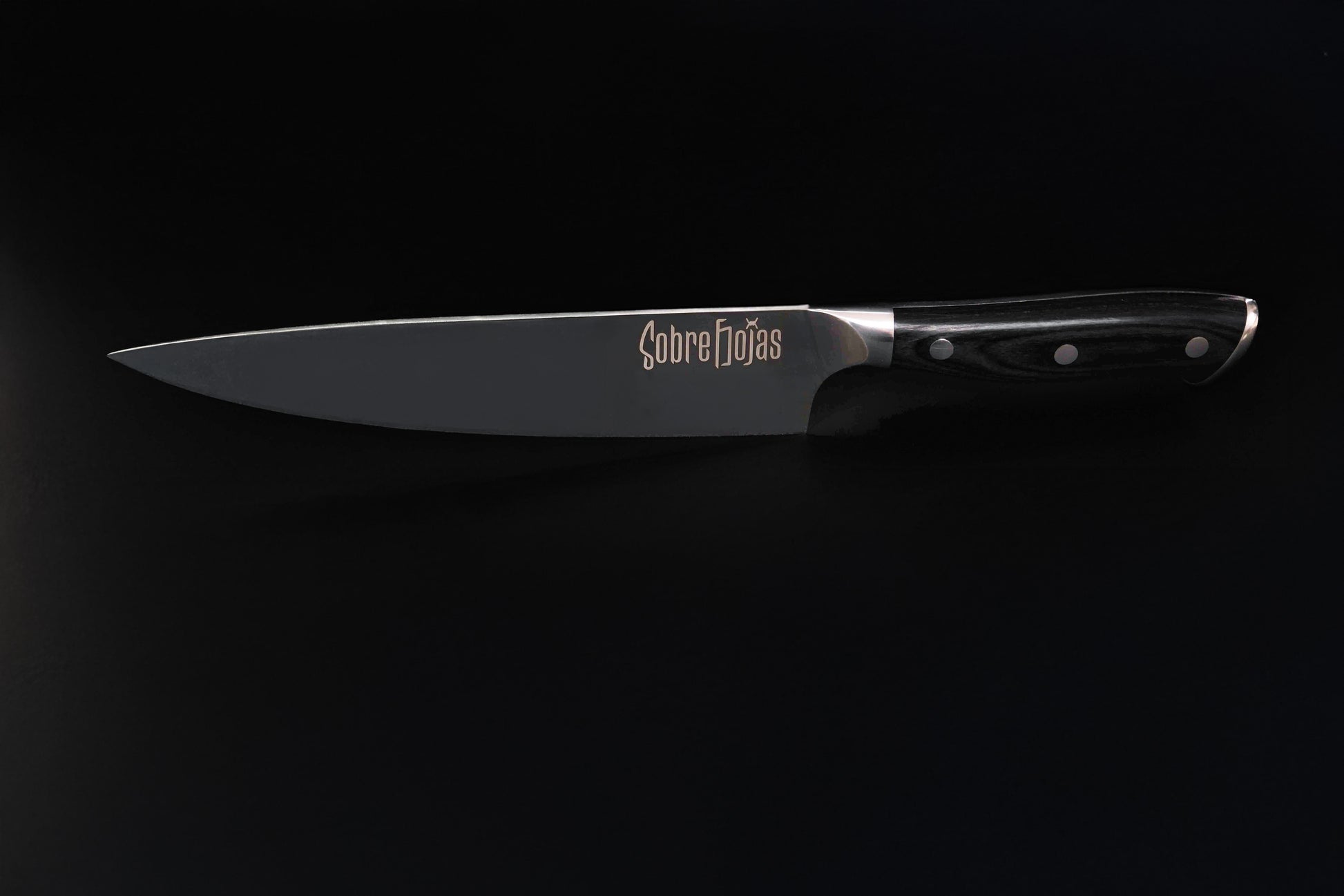 Cuchillo chef tigre y serpiente