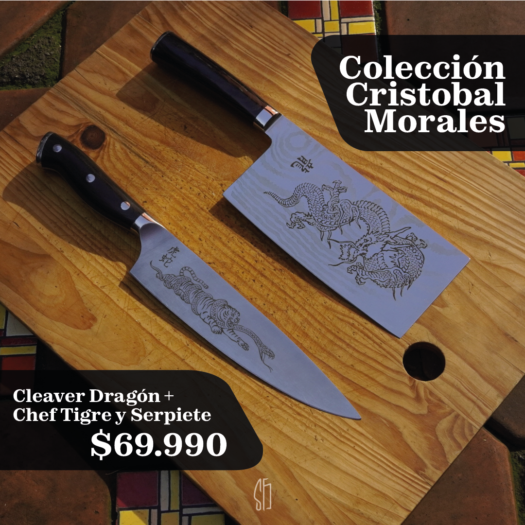 Colección Cristóbal Morales Set 2 Cuchillos